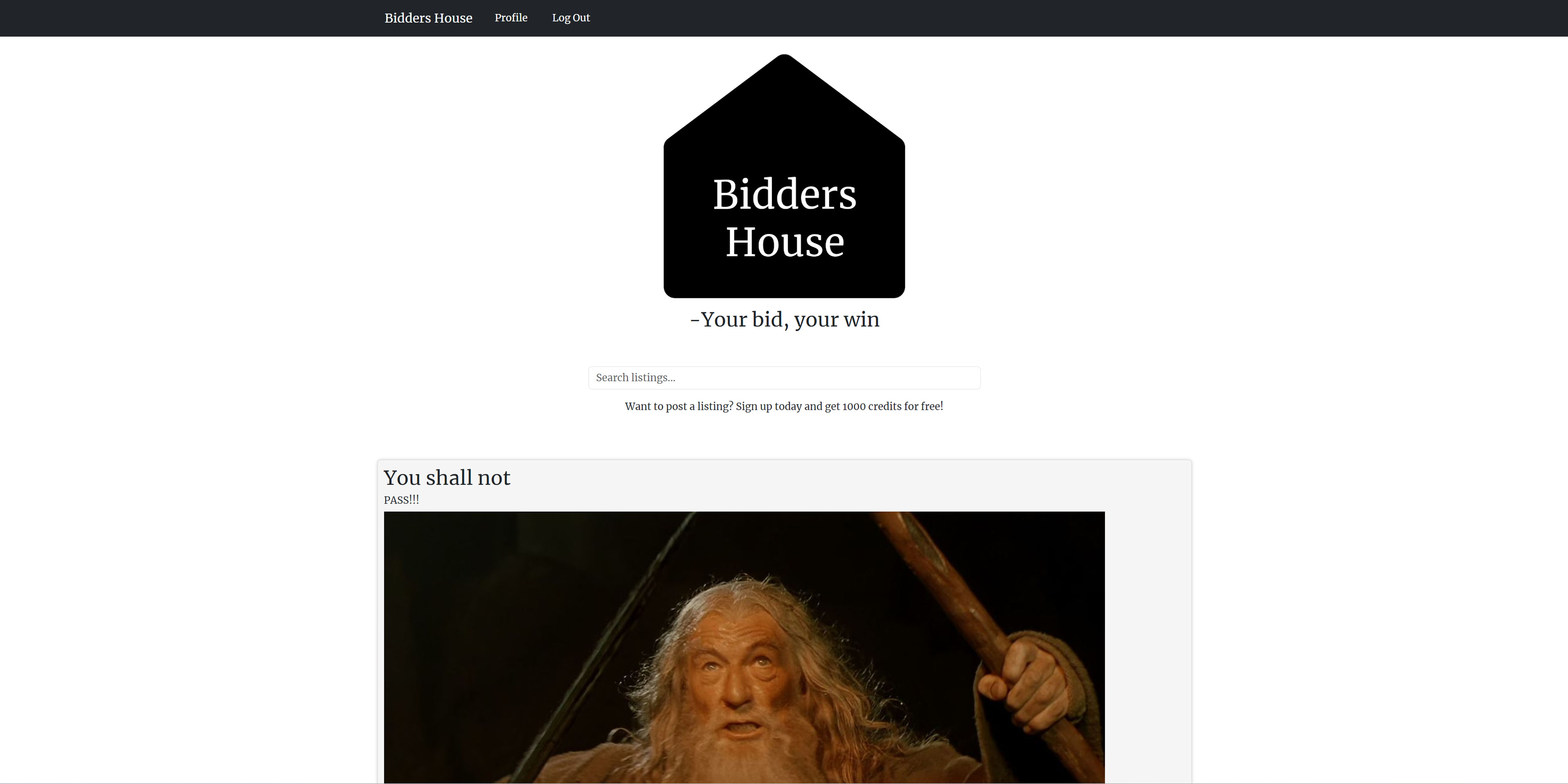 Project 2 Screenshot